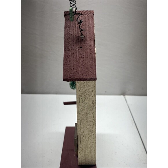 Made In USA Bird House Plaque Decorations Womacks Collectibles Chic Country - Picture 3 of 4